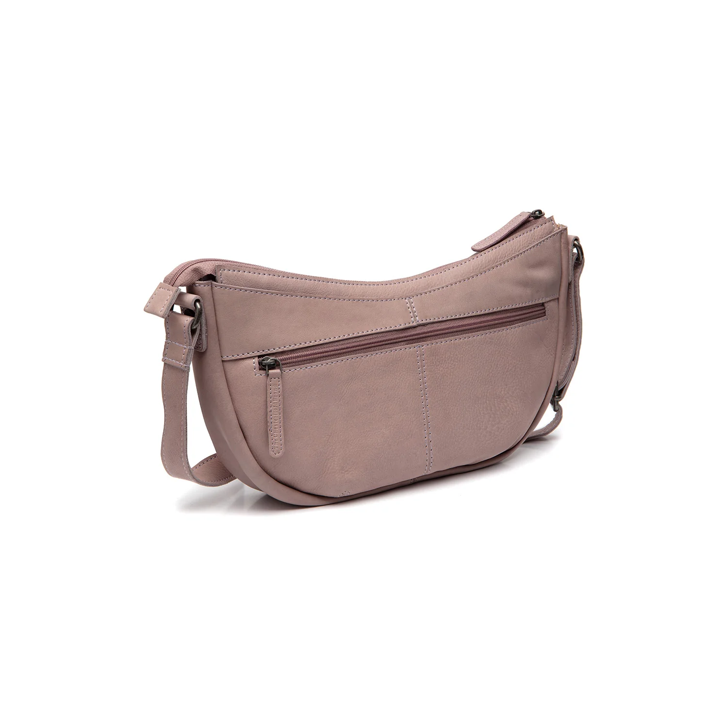 Leather Shoulder Bag Lavender Lilac Clarita - Image 6