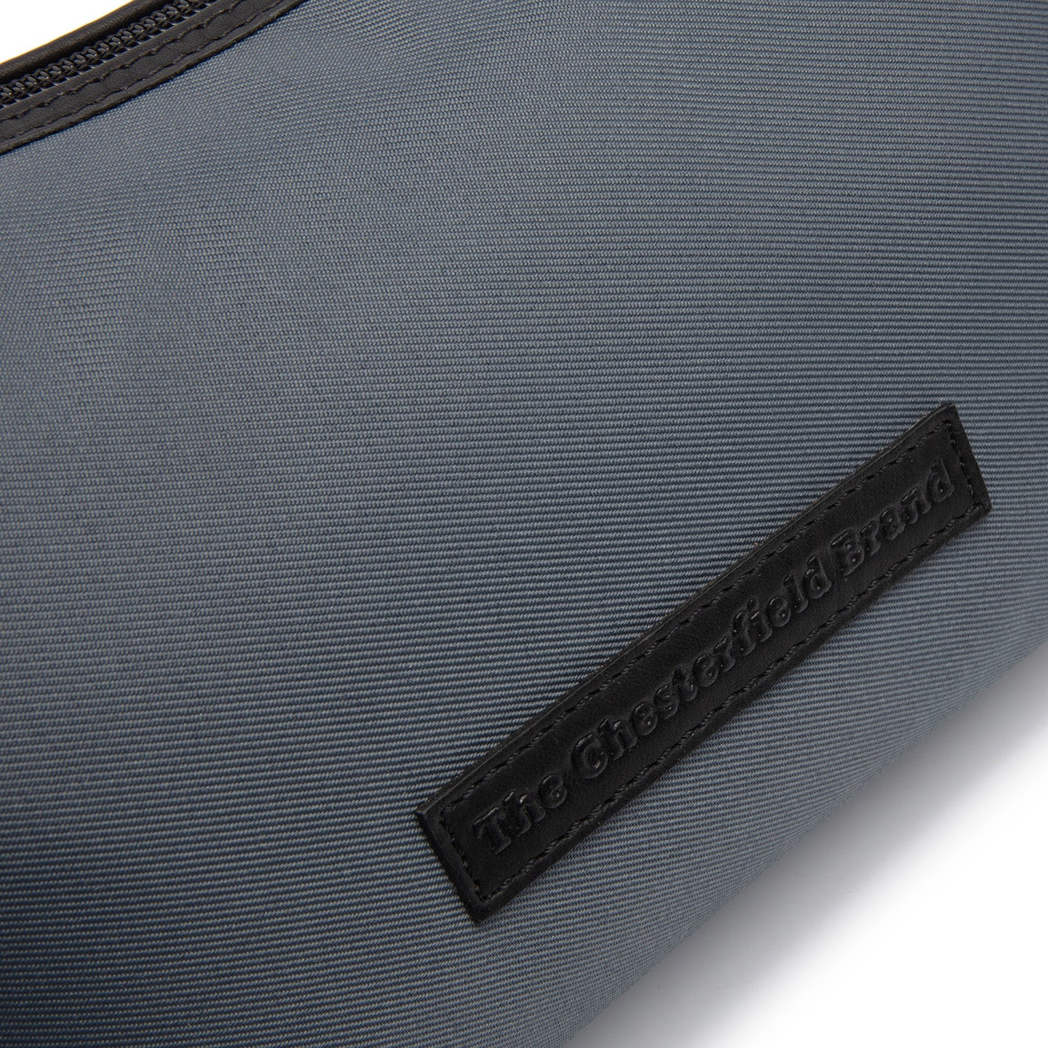 Leather Shoulder Bag Light Grey Lovund - Image 5