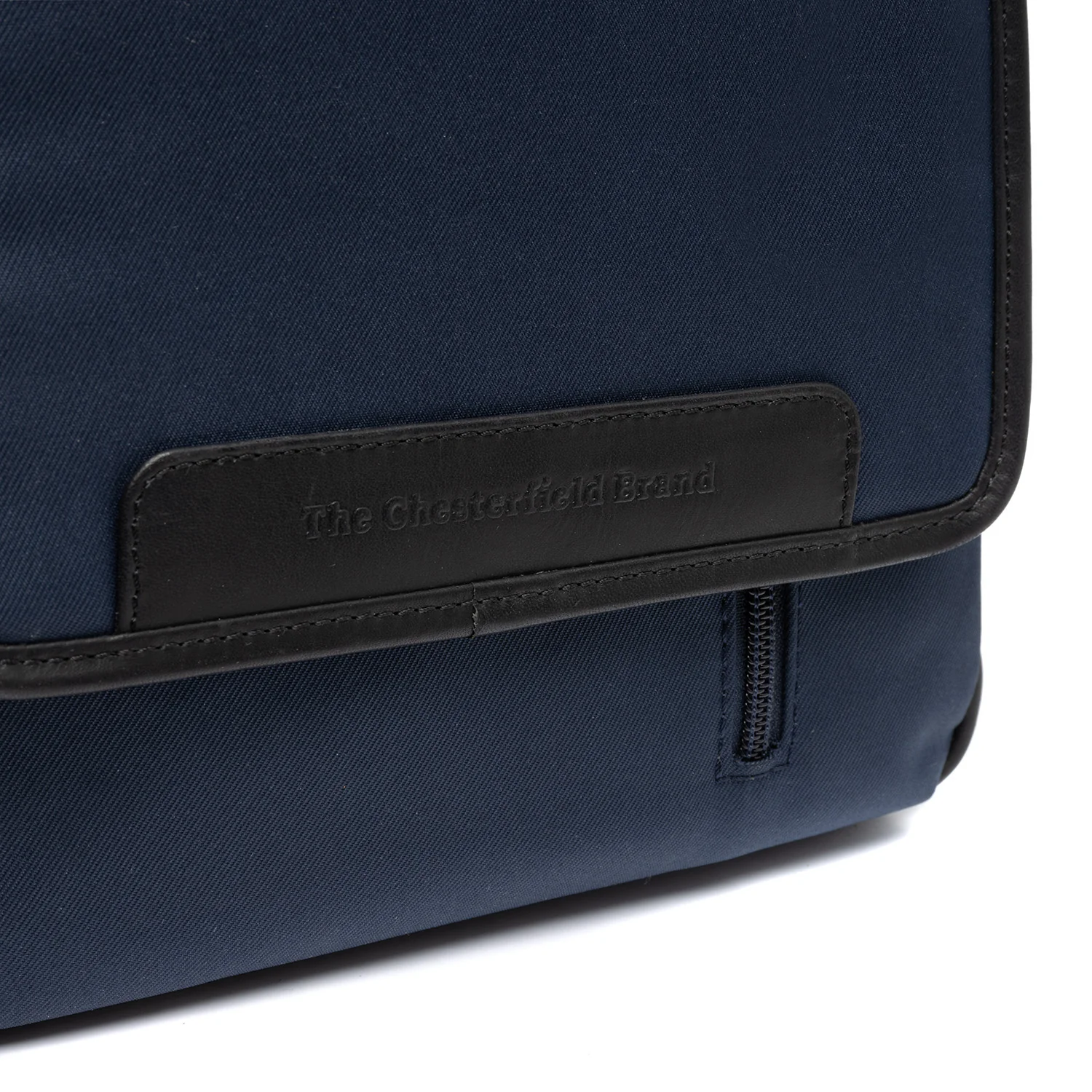 Leather Shoulder Bag Navy Mikeli - Image 6