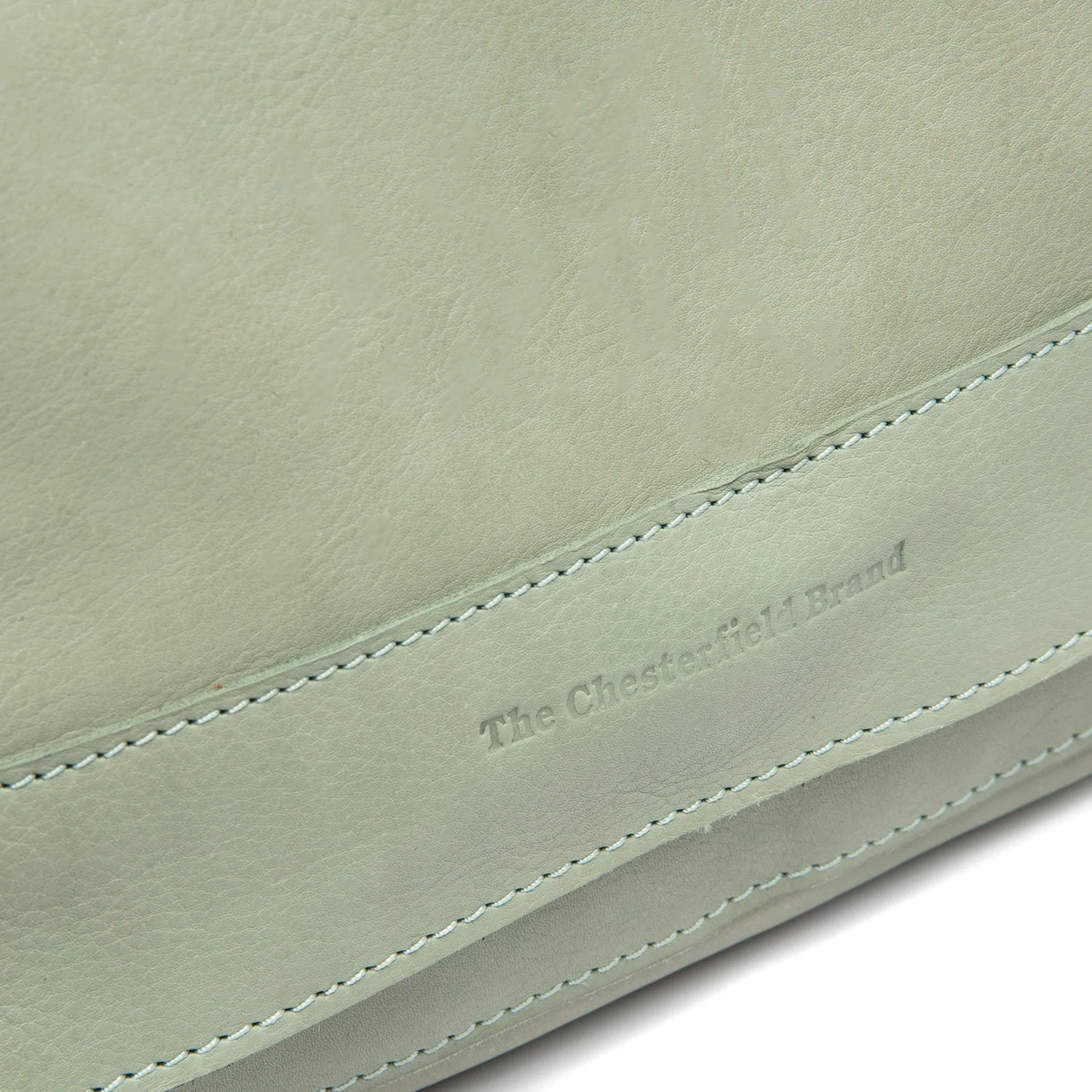 Leather Shoulder Bag Ocean Green Ann - Image 4