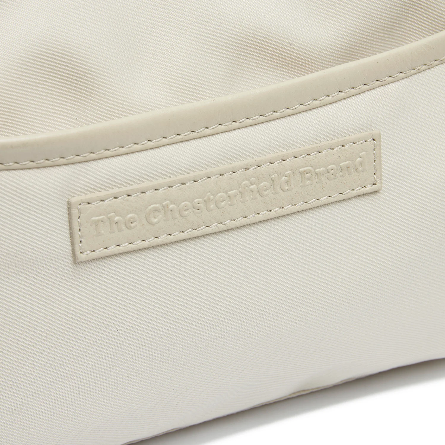 Leather Shoulder Bag Off White Nevon - Image 5