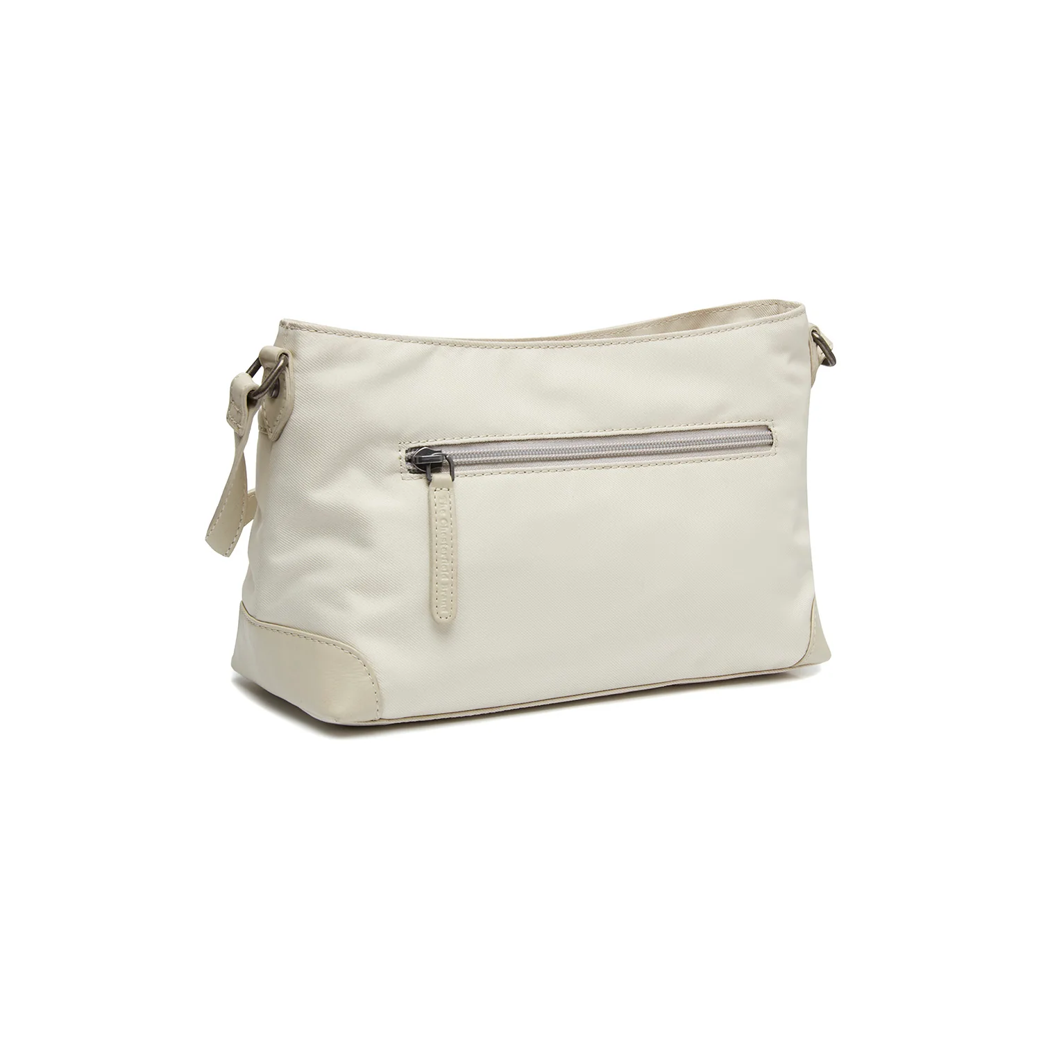 Leather Shoulder Bag Off White Nevon - Image 6