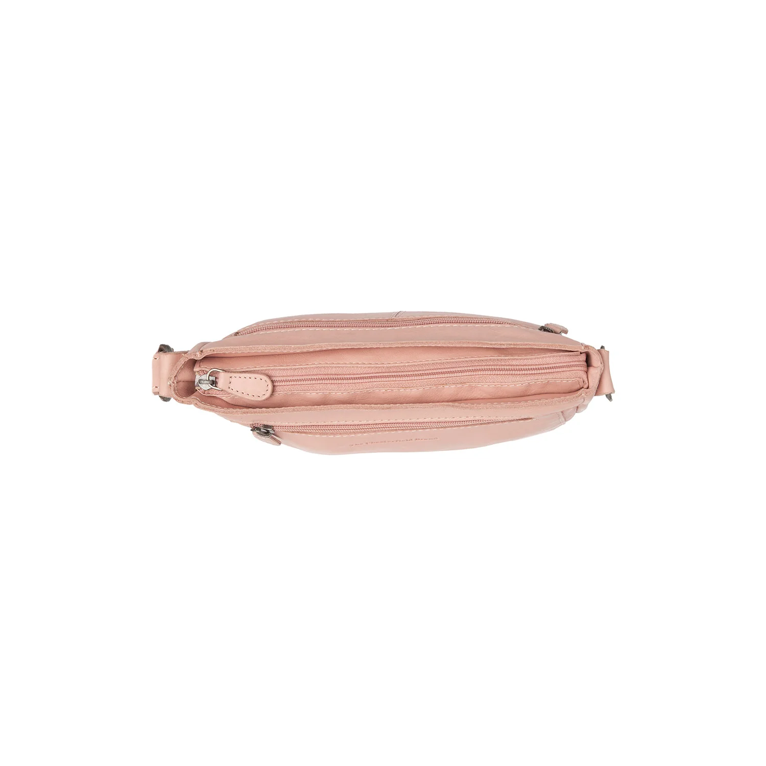 Leather Shoulder Bag Vintage Rose Aston - Image 3