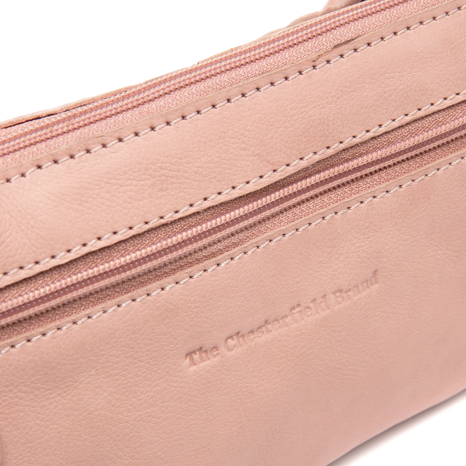 Leather Shoulder Bag Vintage Rose Osaka - Image 2