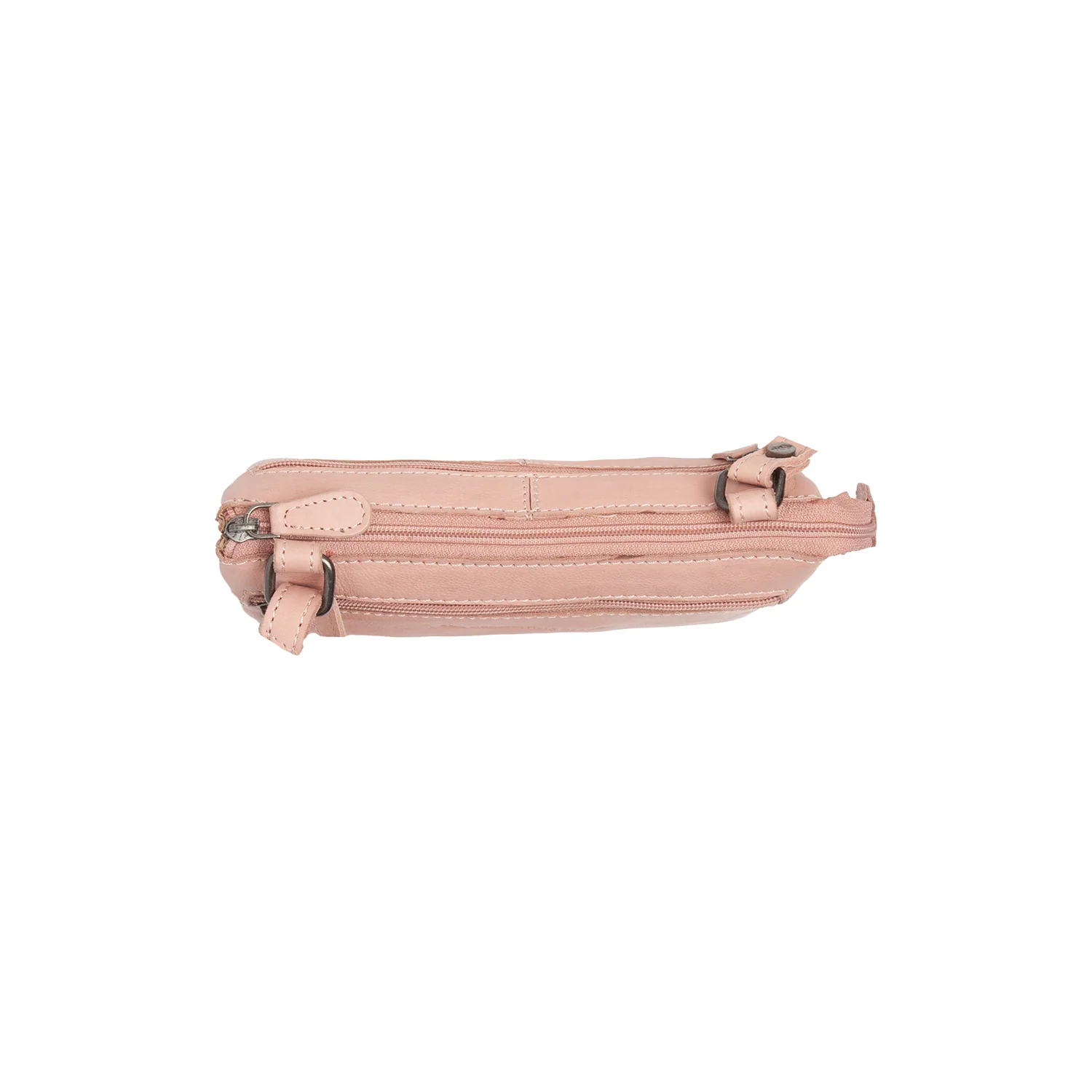 Leather Shoulder Bag Vintage Rose Osaka - Image 3