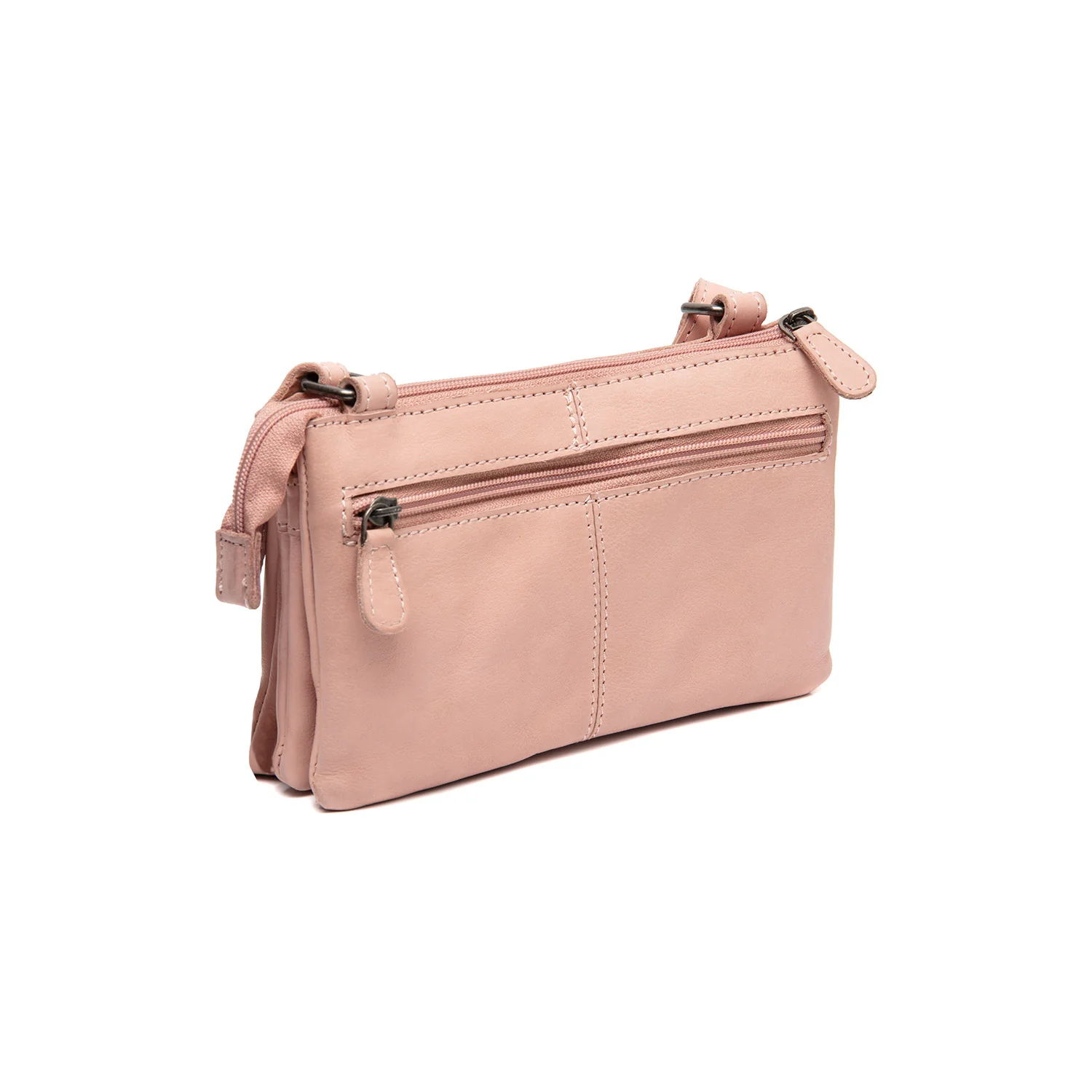 Leather Shoulder Bag Vintage Rose Osaka - Image 6
