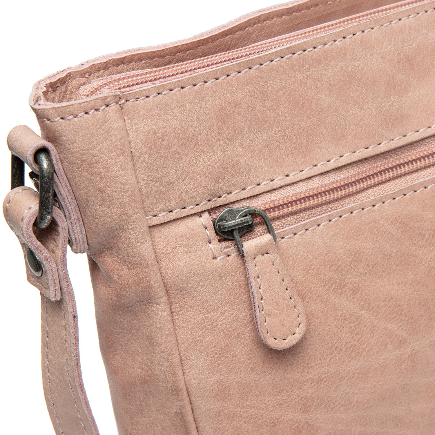 Leather Shoulder Bag Vintage Rose Weimar - Image 2