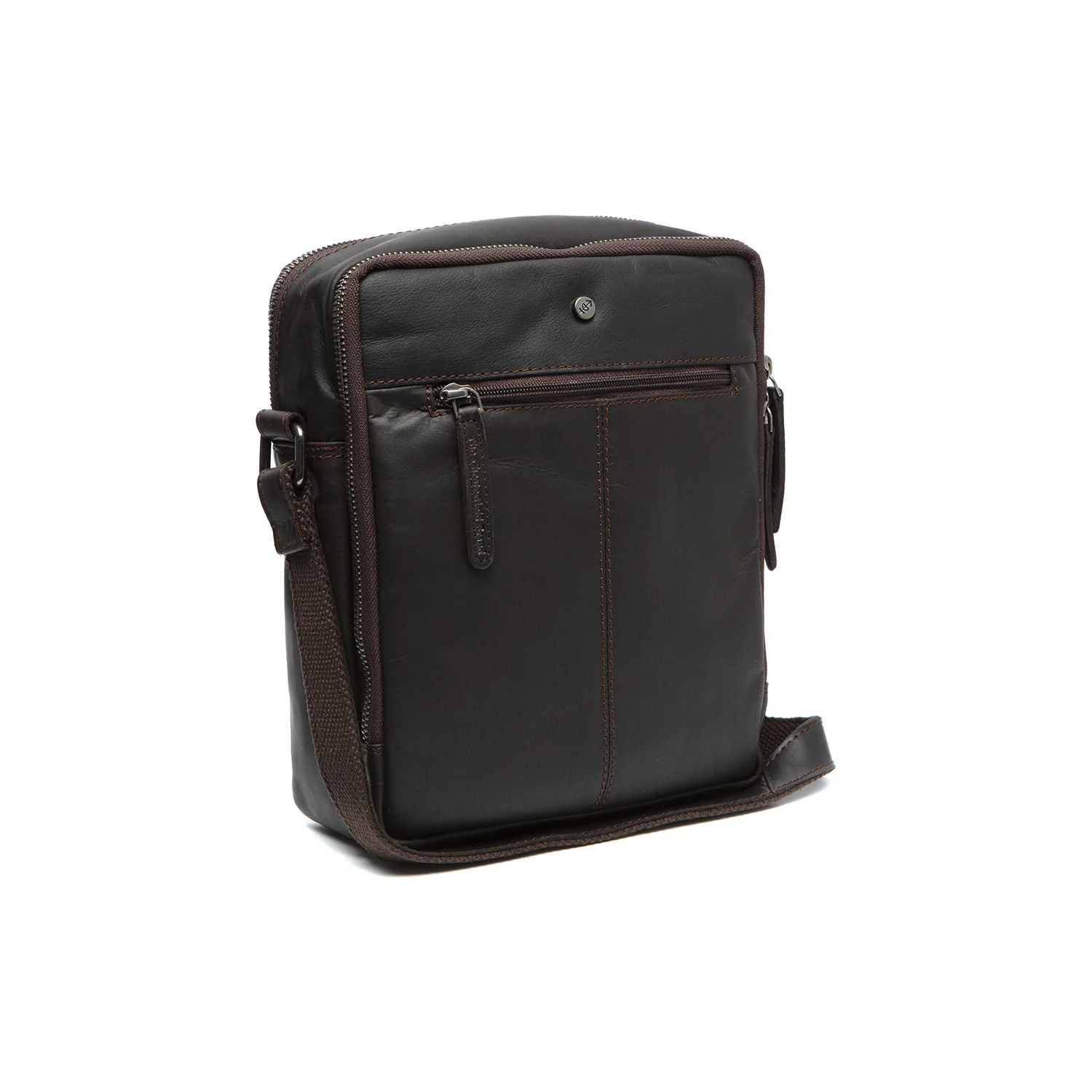 Leather Shoulderbag Brown Alva - Image 5