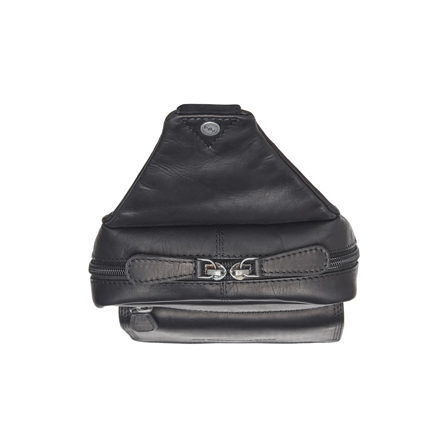 Leather Sling Bag Black Turelle - Image 5
