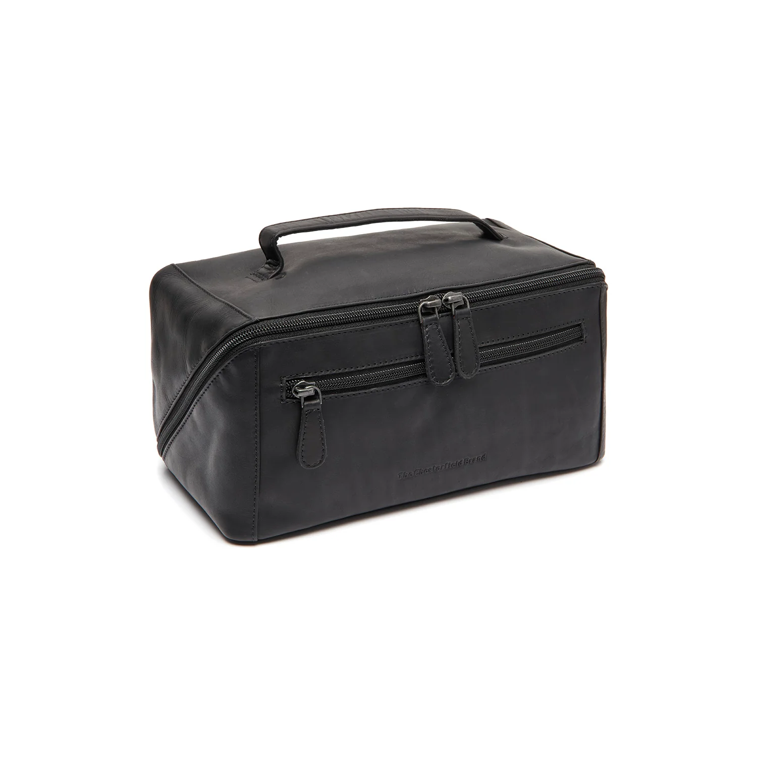 Leather Toiletry Bag Black Elmia