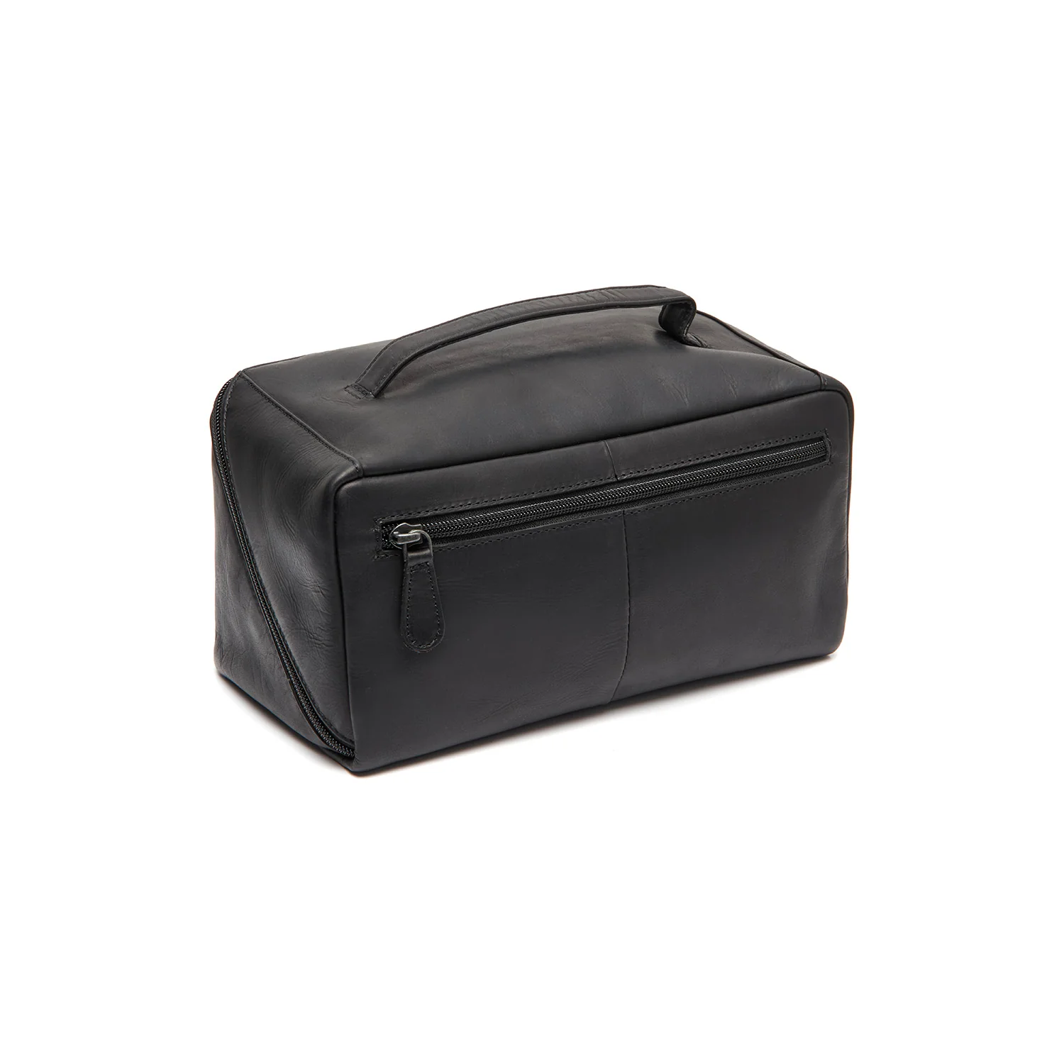 Leather Toiletry Bag Black Elmia - Image 6