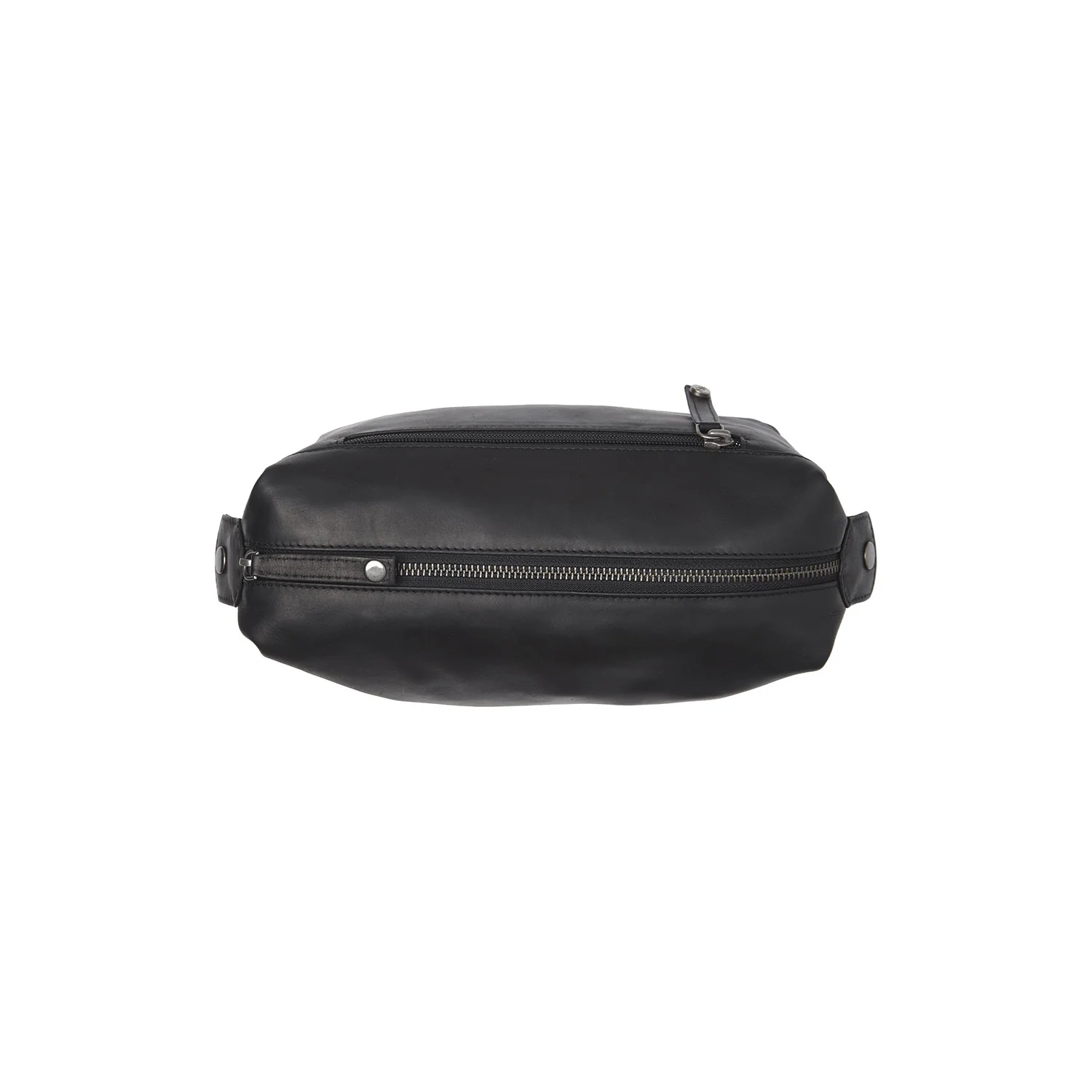 Leather Toiletry Bag Black Westport - Image 4