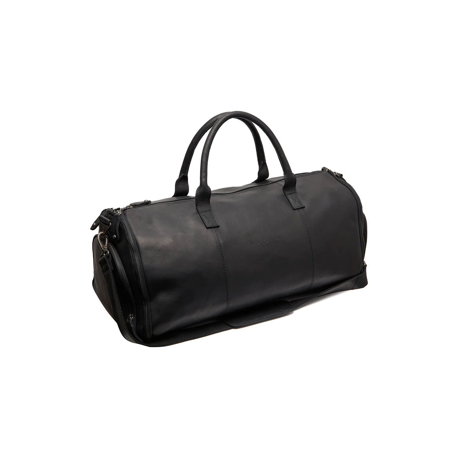 Leather Travel Bag Black Finlay