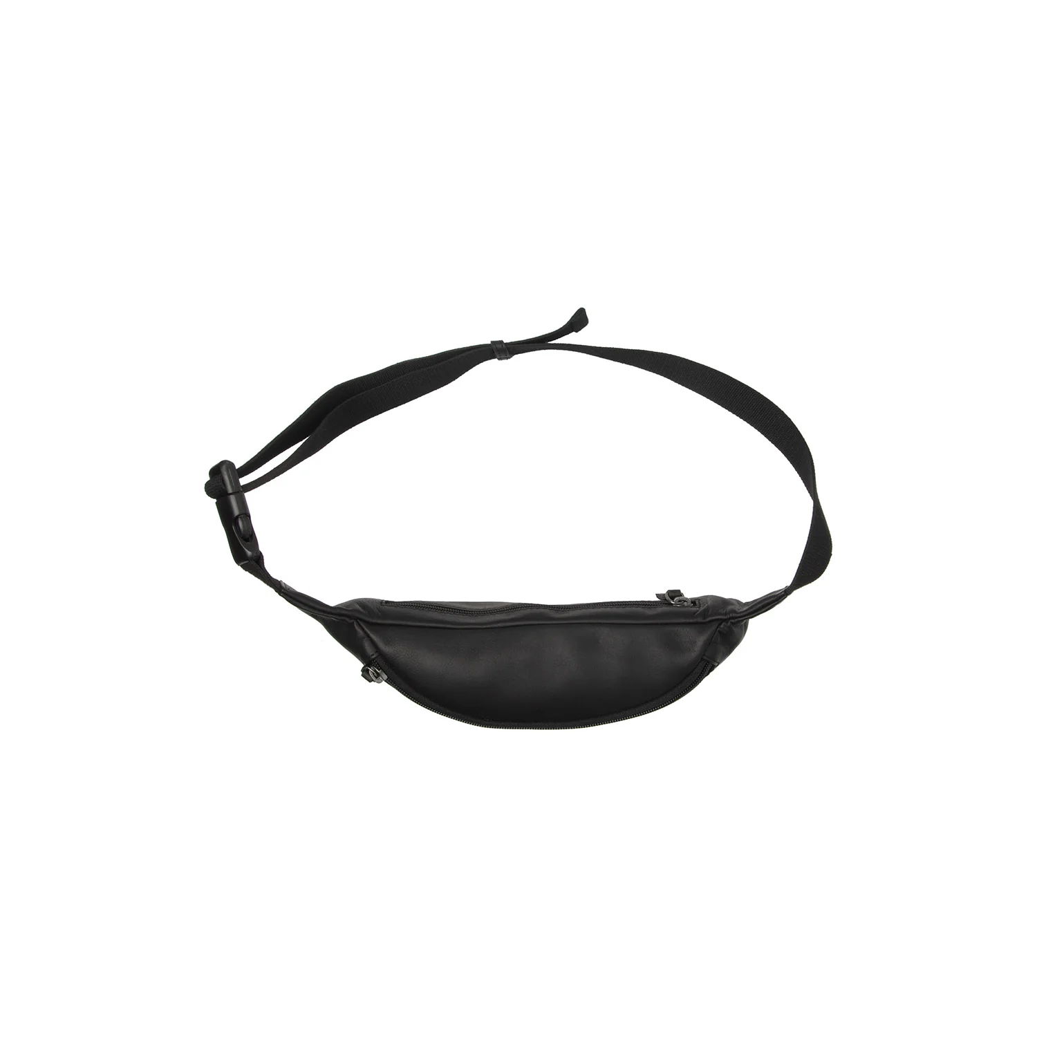 Leather Waist Pack Black Brana - Image 2