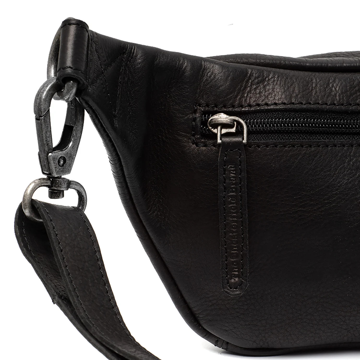 Leather Waist Pack Black Severo - Image 5