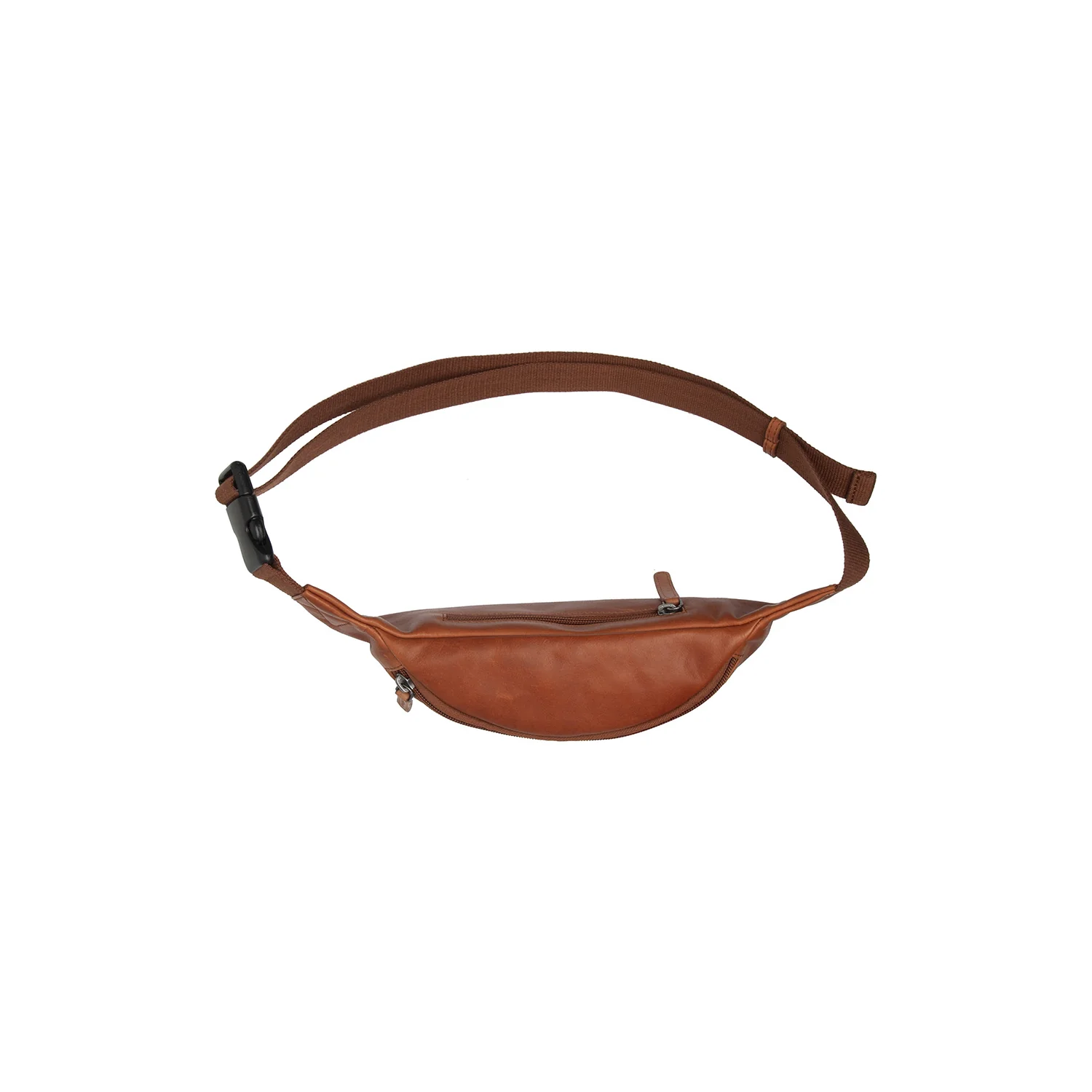 Leather Waist Pack Cognac Brana - Image 3