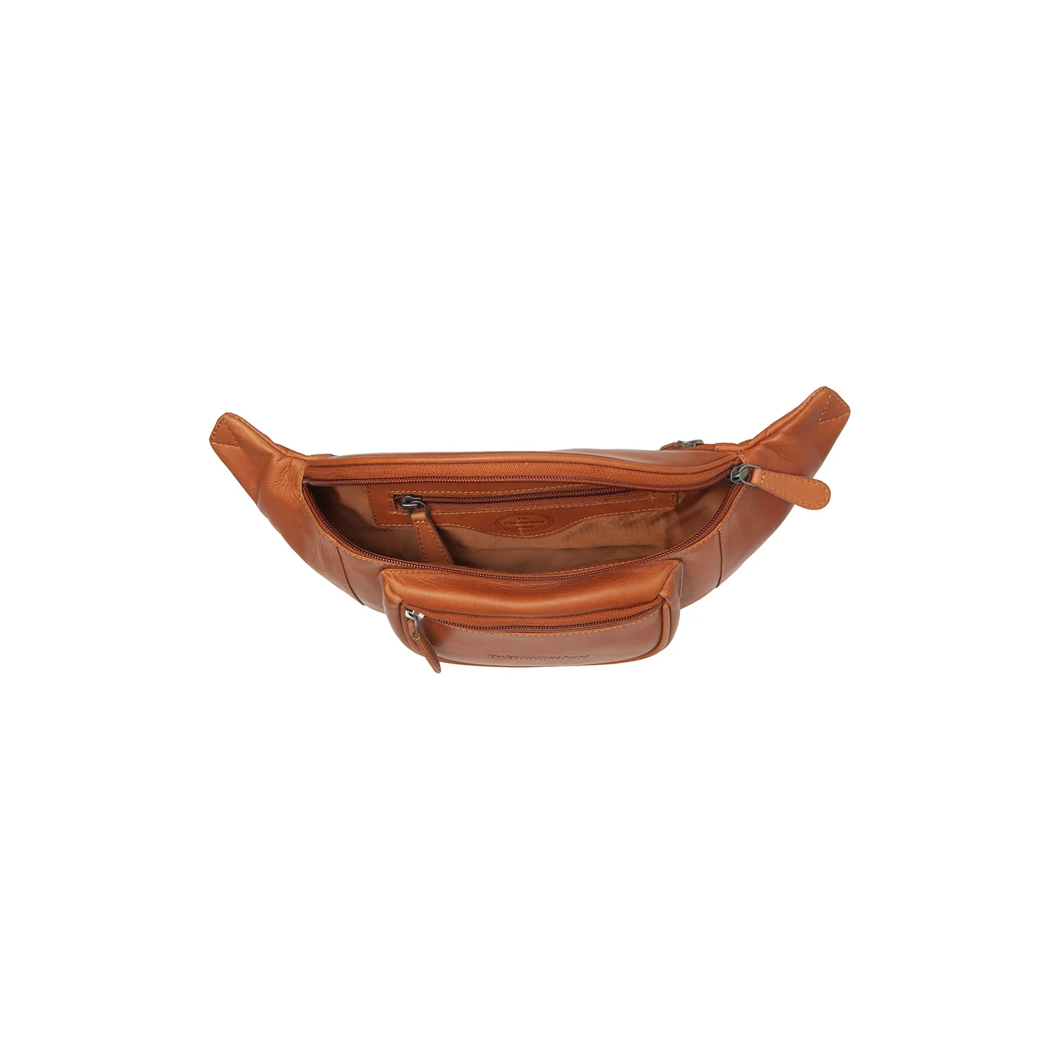 Leather Waist Pack Cognac Vernio - Image 5