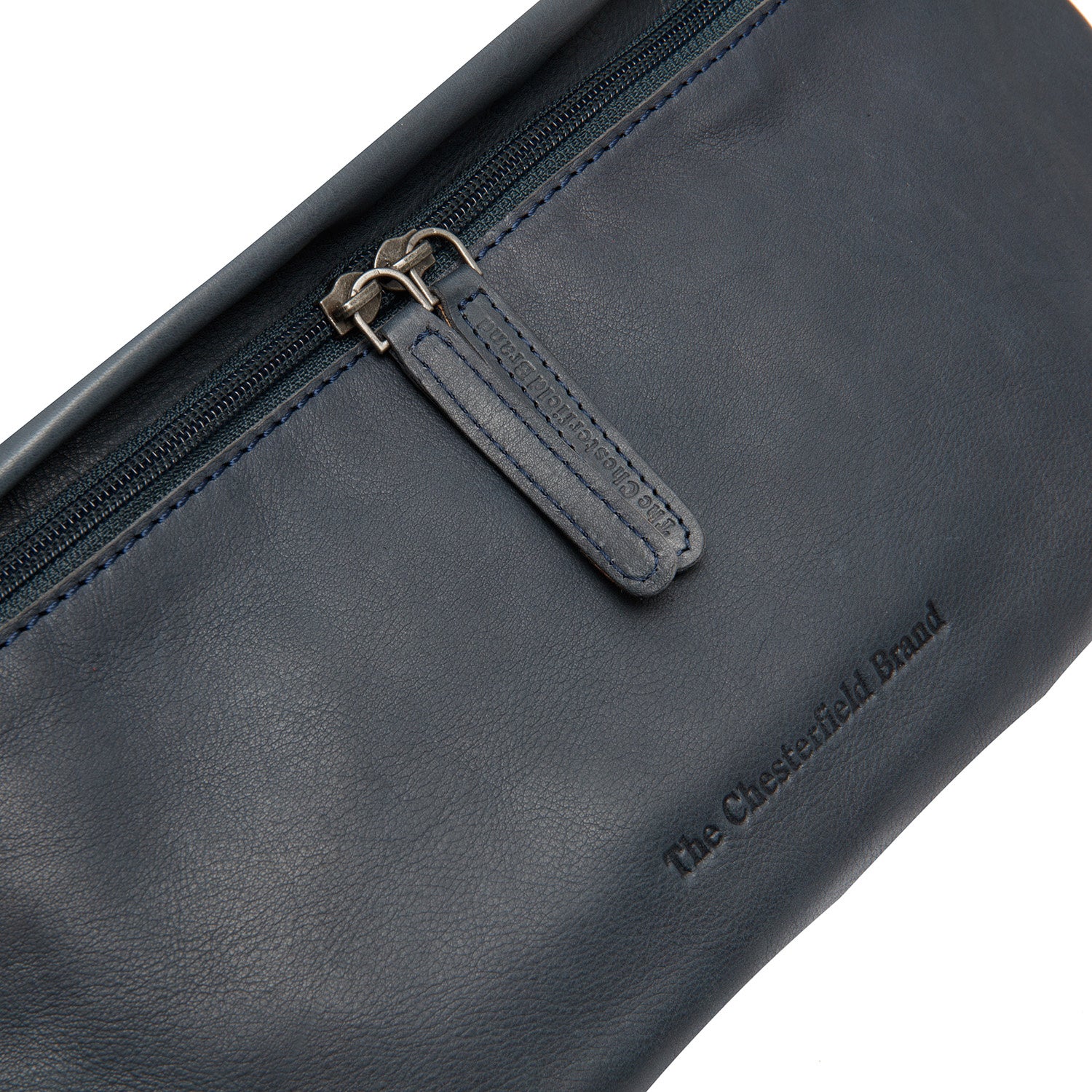Leather Waist Pack Navy Kruger - Image 2