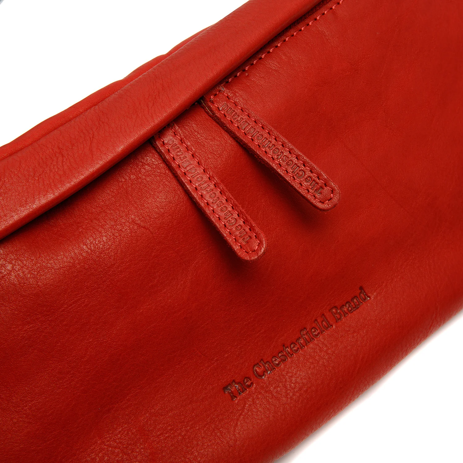 Leather Waist Pack Red Kruger - Image 2