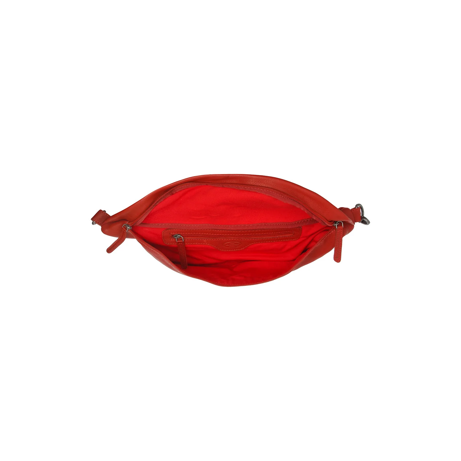 Leather Waist Pack Red Kruger - Image 3