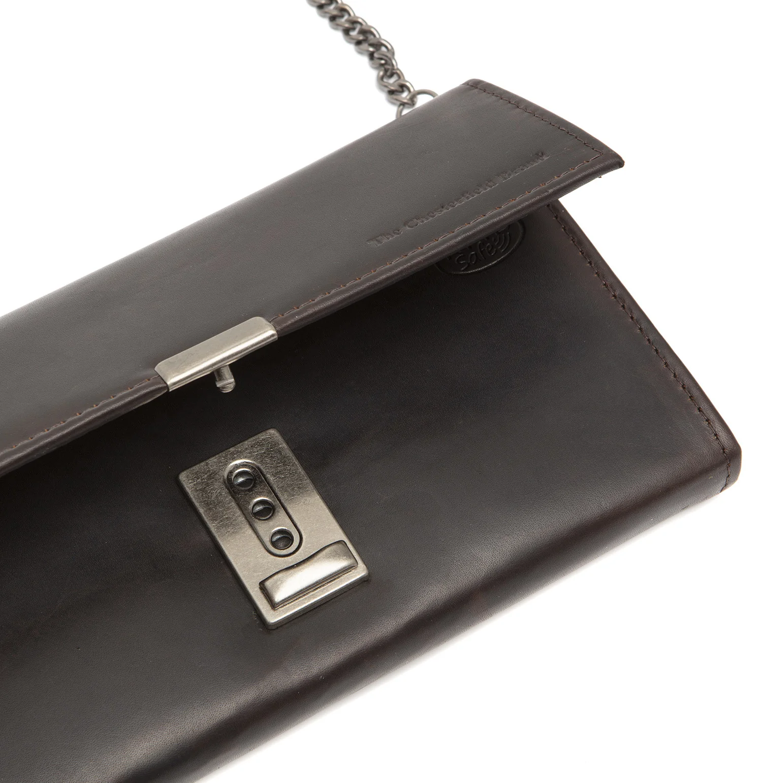 Leather Waiter Wallet Brown Bora - Image 4