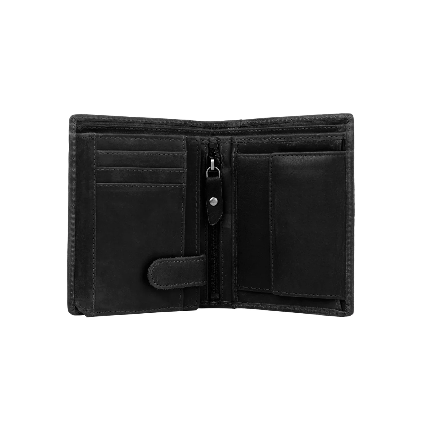 Leather Wallet Black Ethel - Image 3