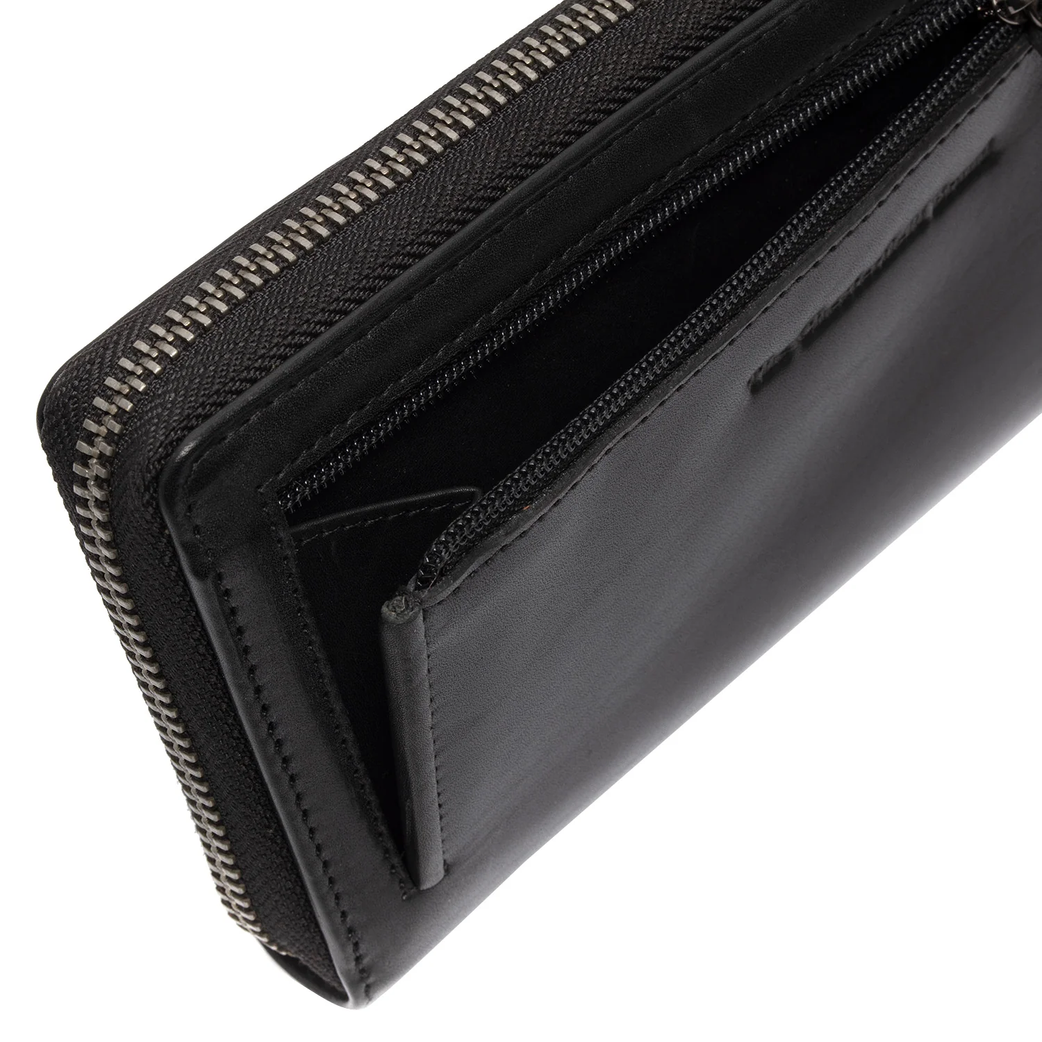 Leather Wallet Black Livorno - Image 5