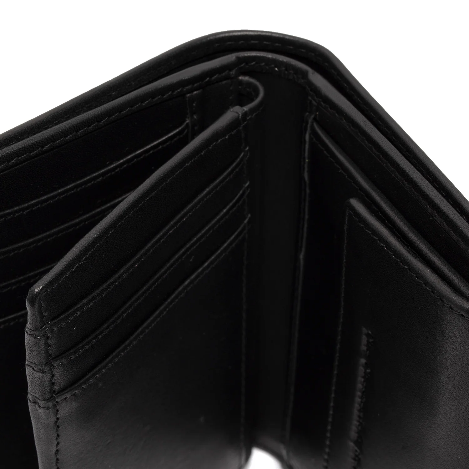 Leather Wallet Black Manerba - Image 4