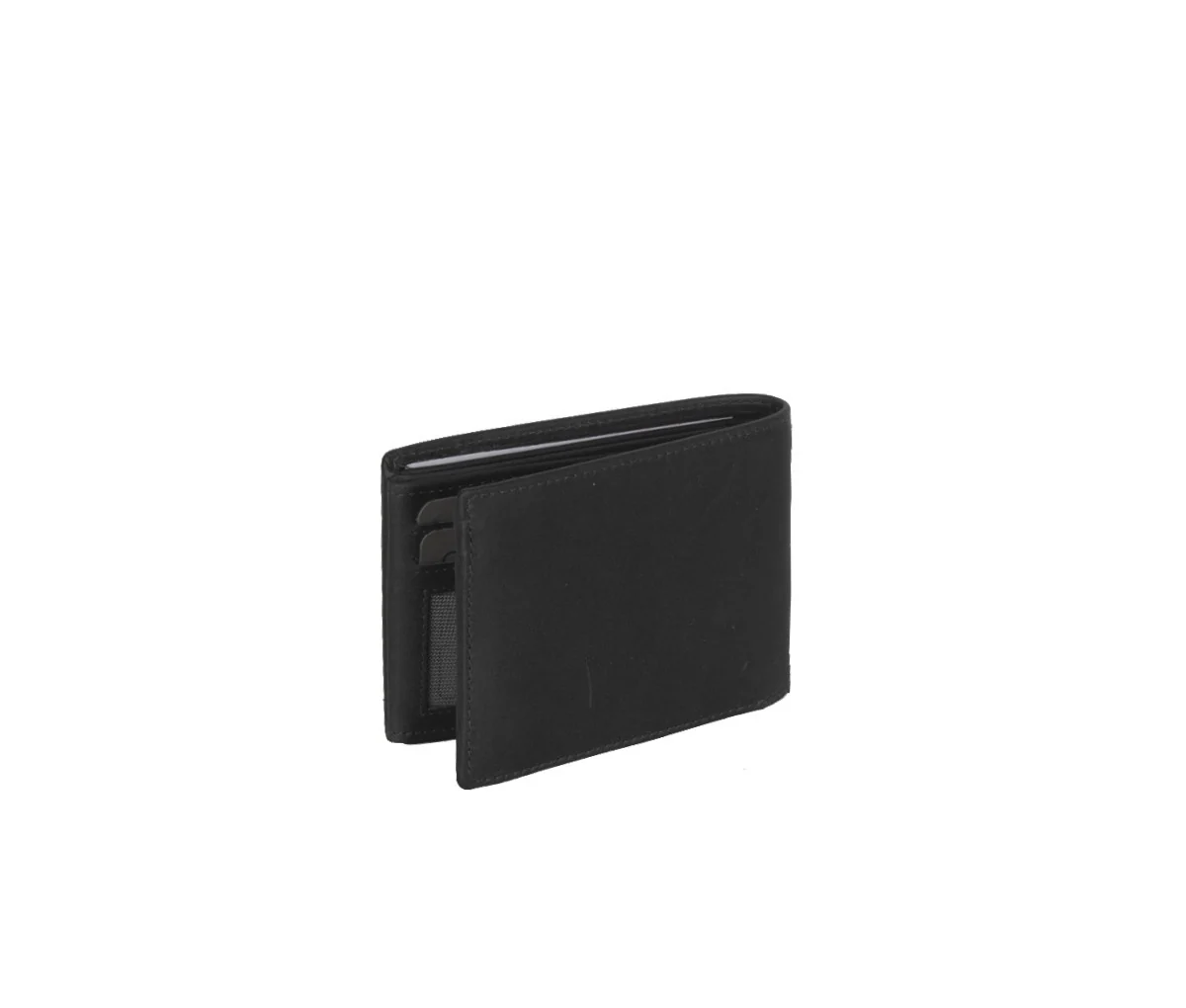 Leather Wallet Black Marvin - Image 6