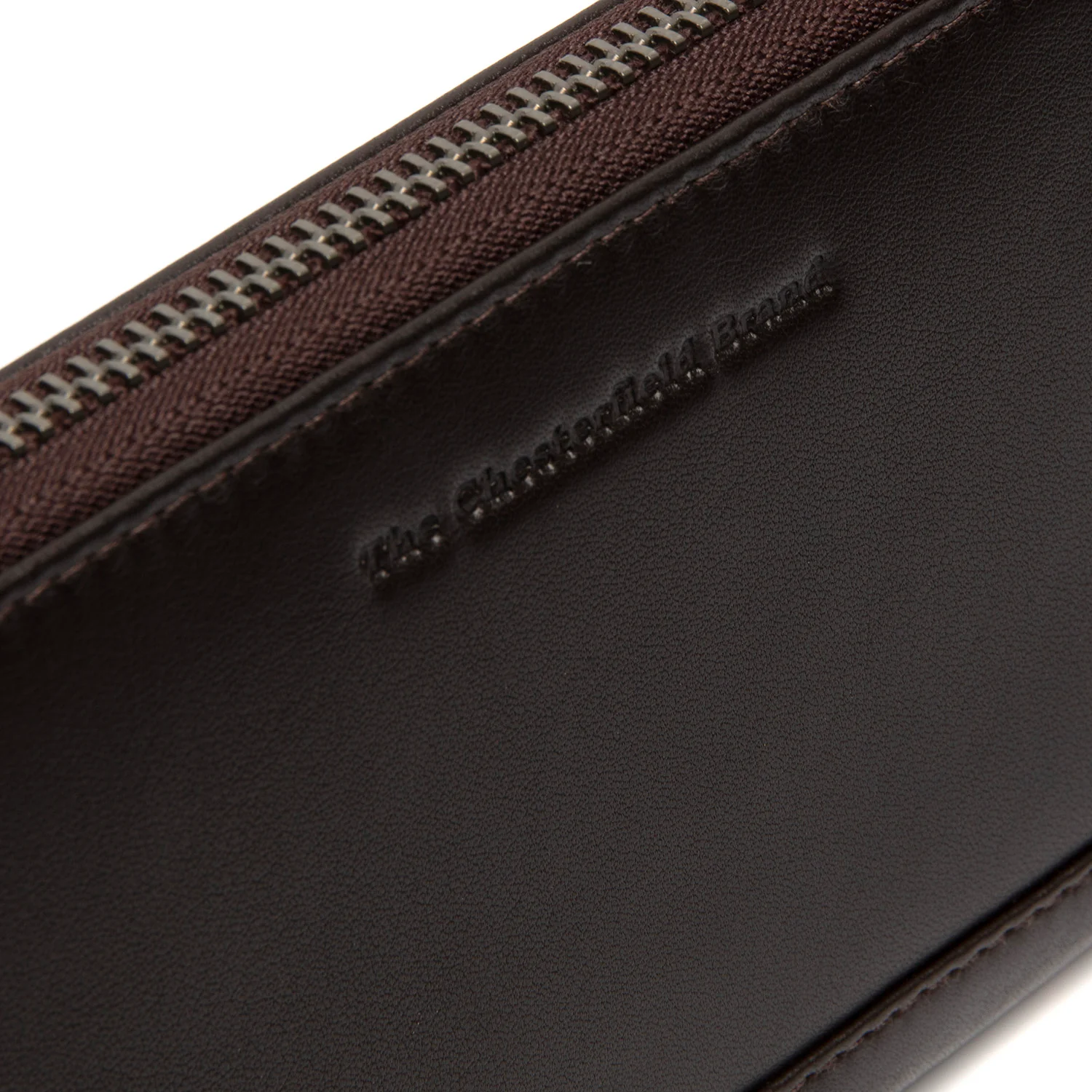 Leather Wallet Brown Cantara - Image 5