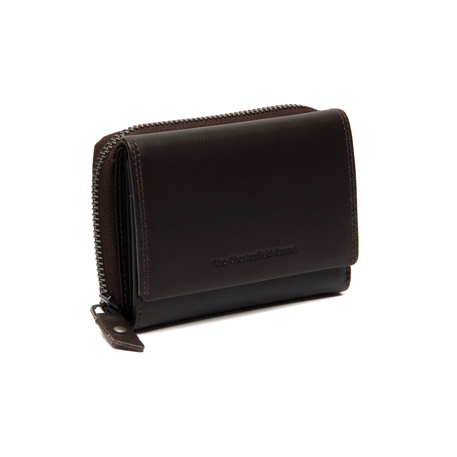 Leather Wallet Brown Doniva