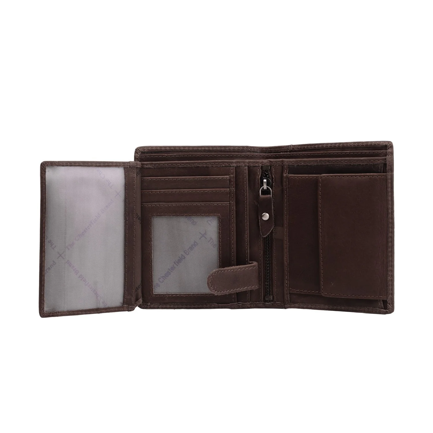 Leather Wallet Brown Ethel - Image 3