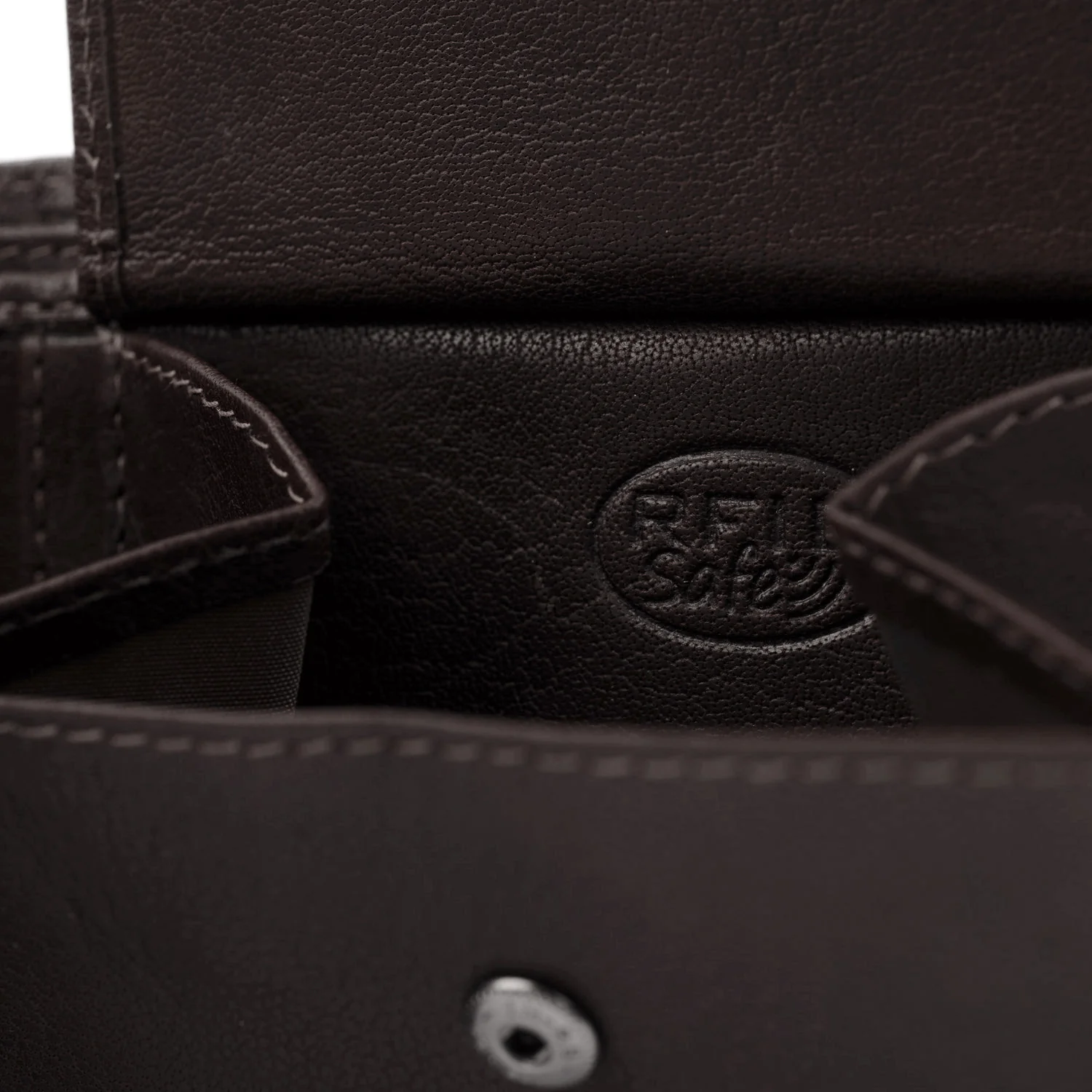 Leather Wallet Brown Harlem - Image 4