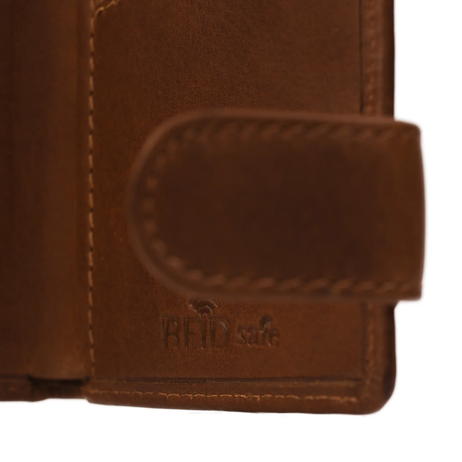 Leather Card Holder Cognac Leicester - Image 7