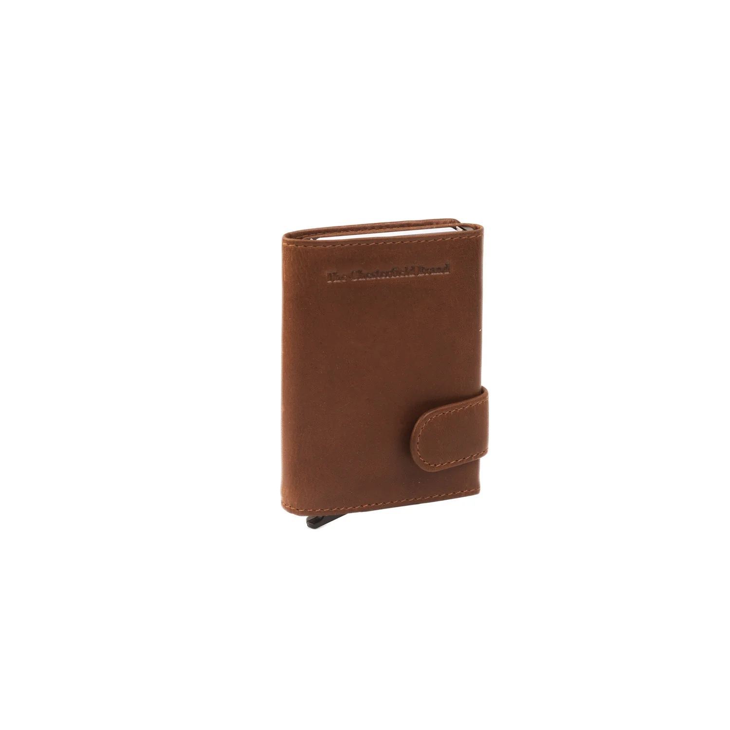 Leather Card Holder Cognac Leicester - Image 8