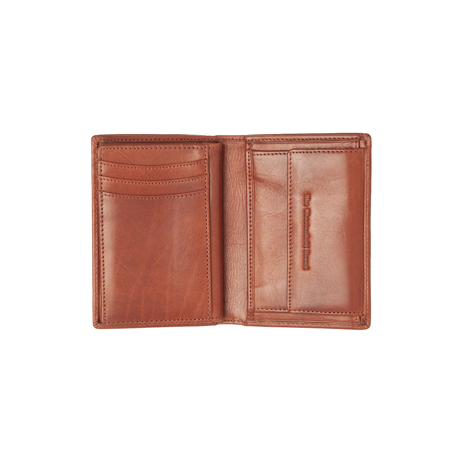 Leather Wallet Cognac Manerba - Image 5