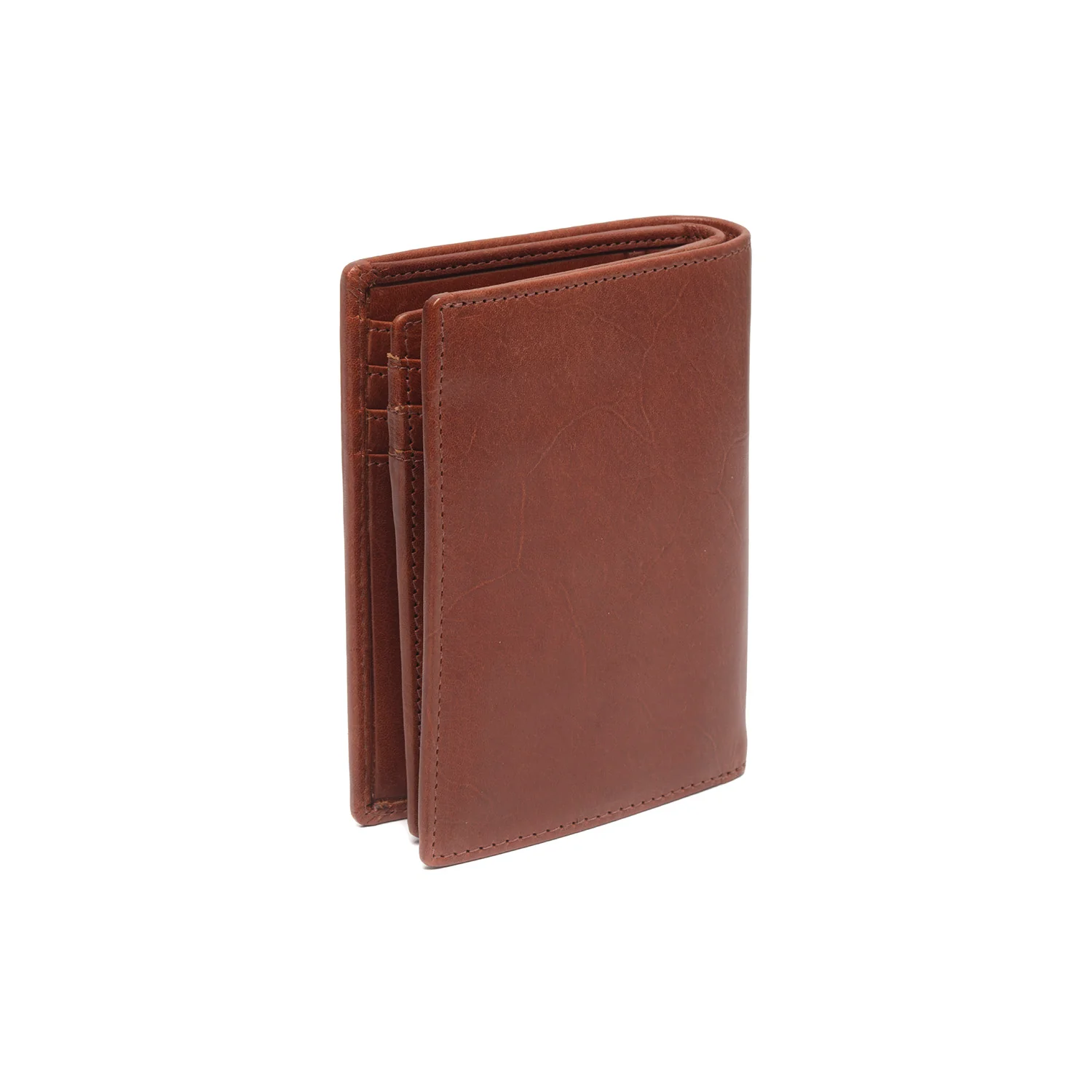 Leather Wallet Cognac Manerba - Image 7