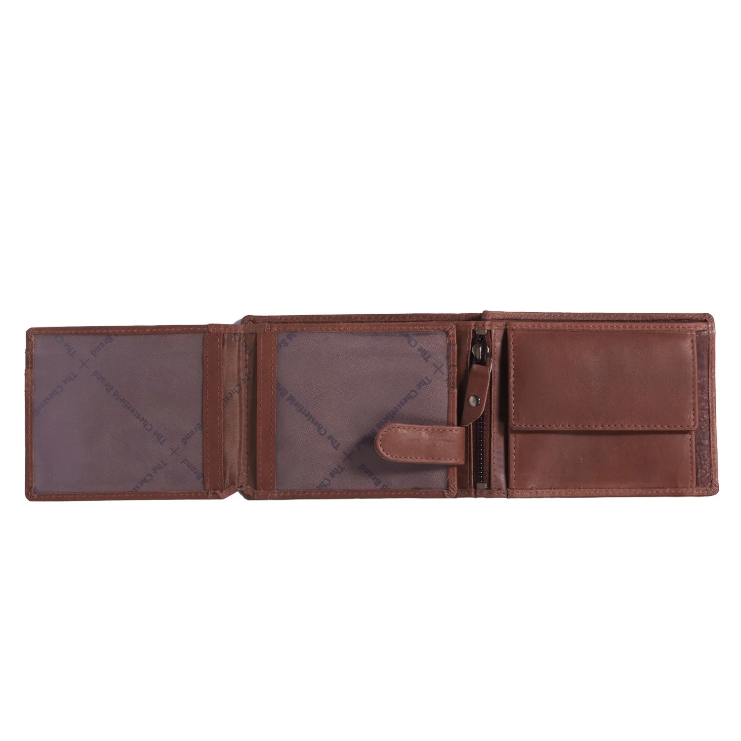 Leather Wallet Cognac Marion - Image 4