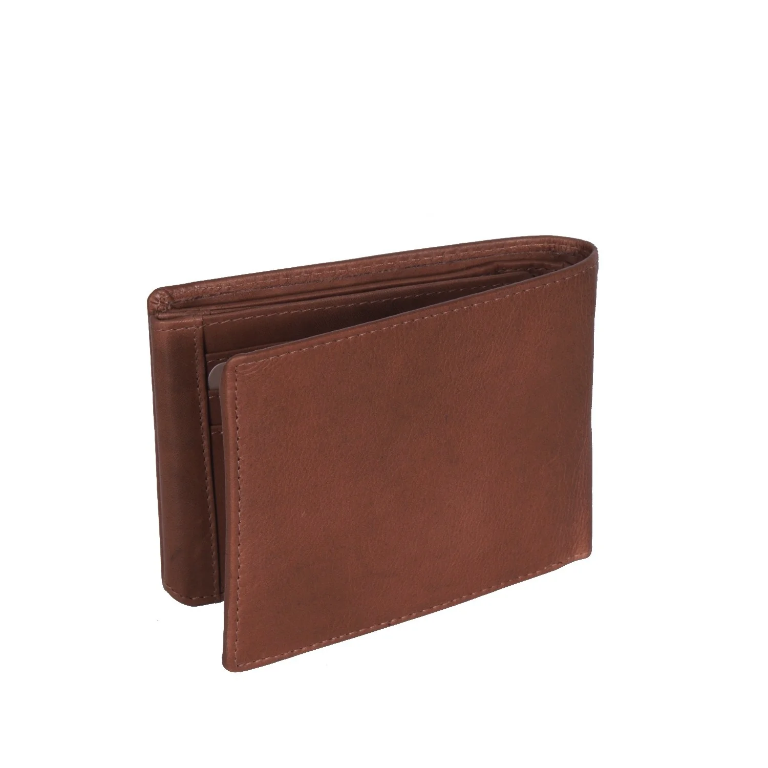 Leather Wallet Cognac Marion - Image 6