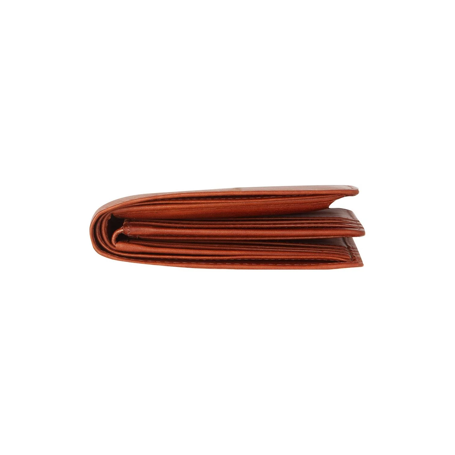 Leather Wallet Cognac Positano - Image 5