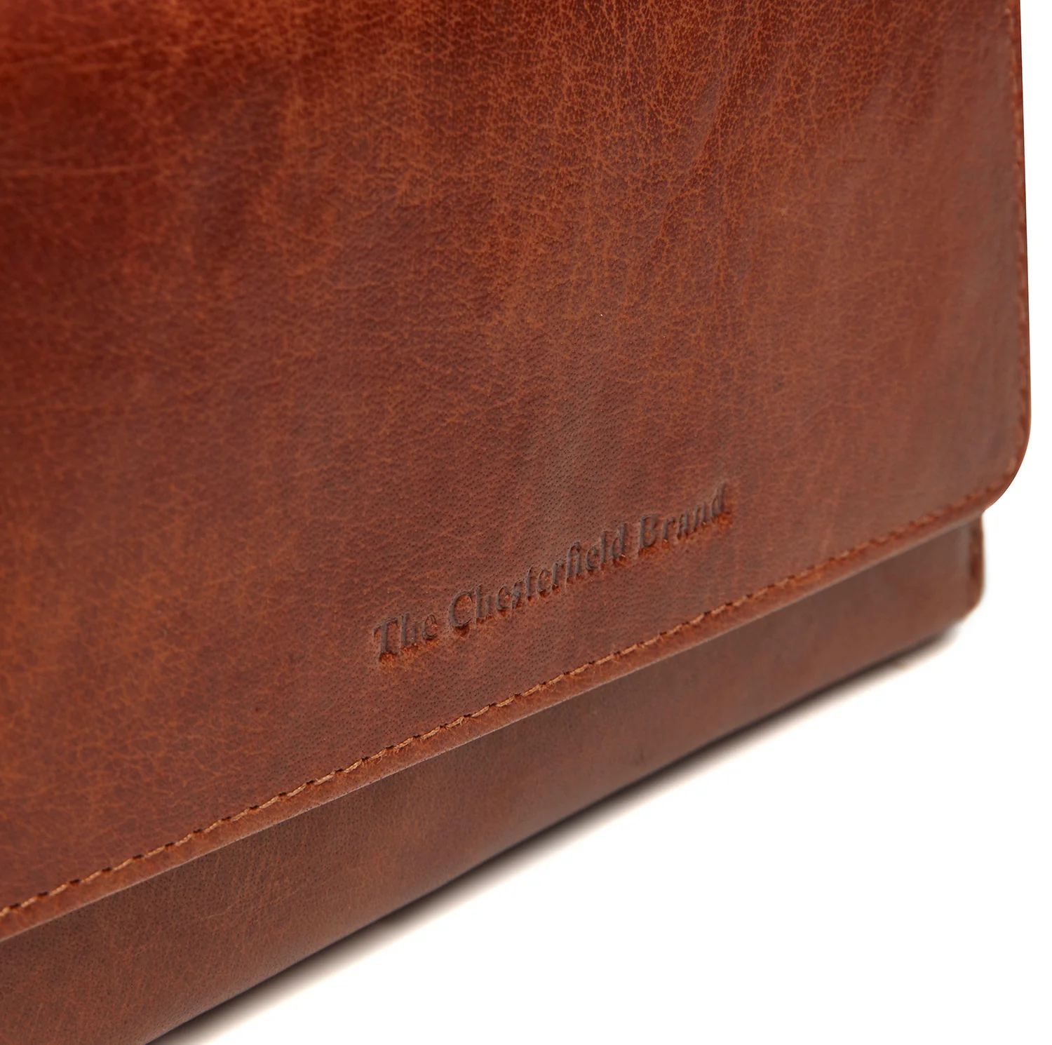 Leather Wallet Cognac Rhodos - Image 7