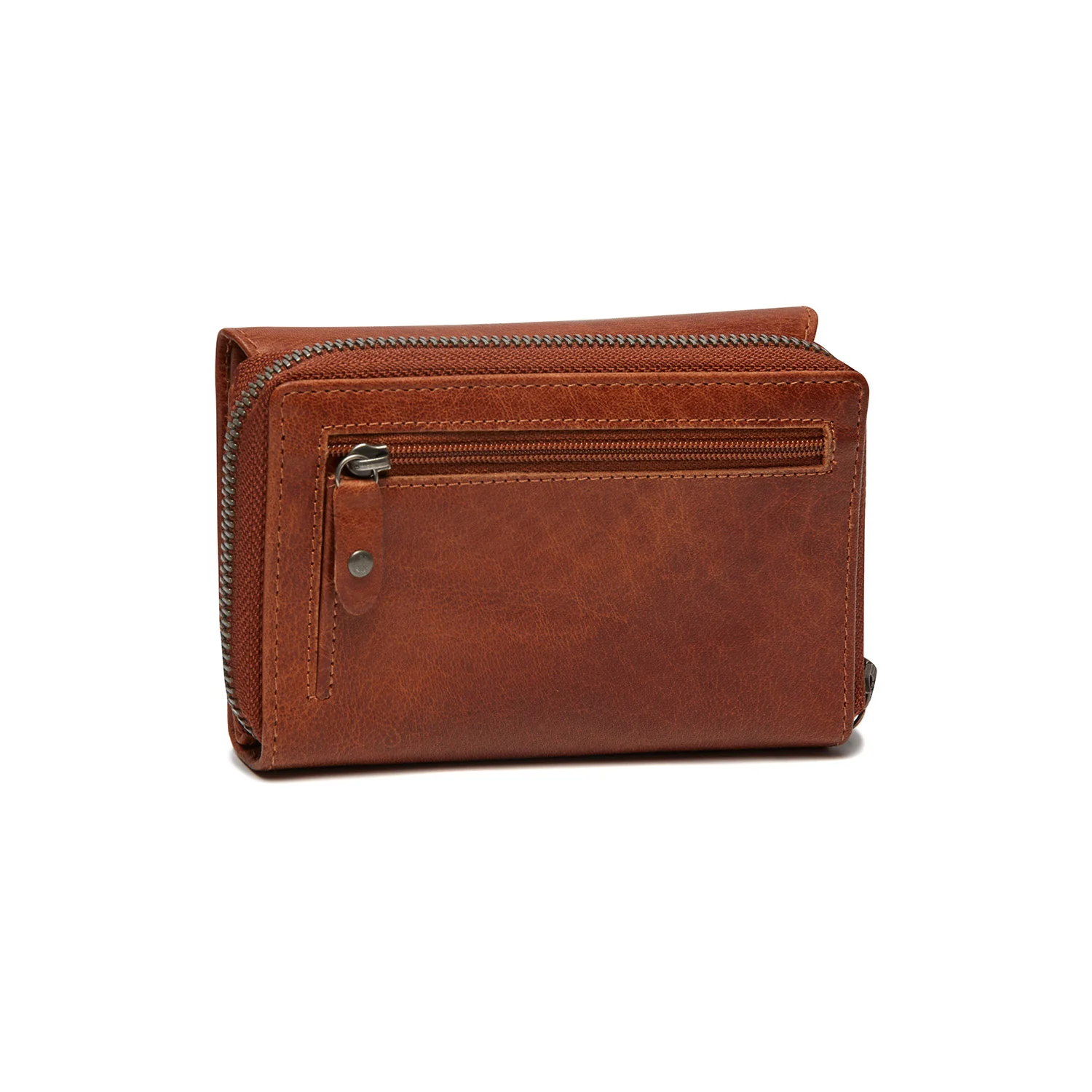 Leather Wallet Cognac Rhodos - Image 8