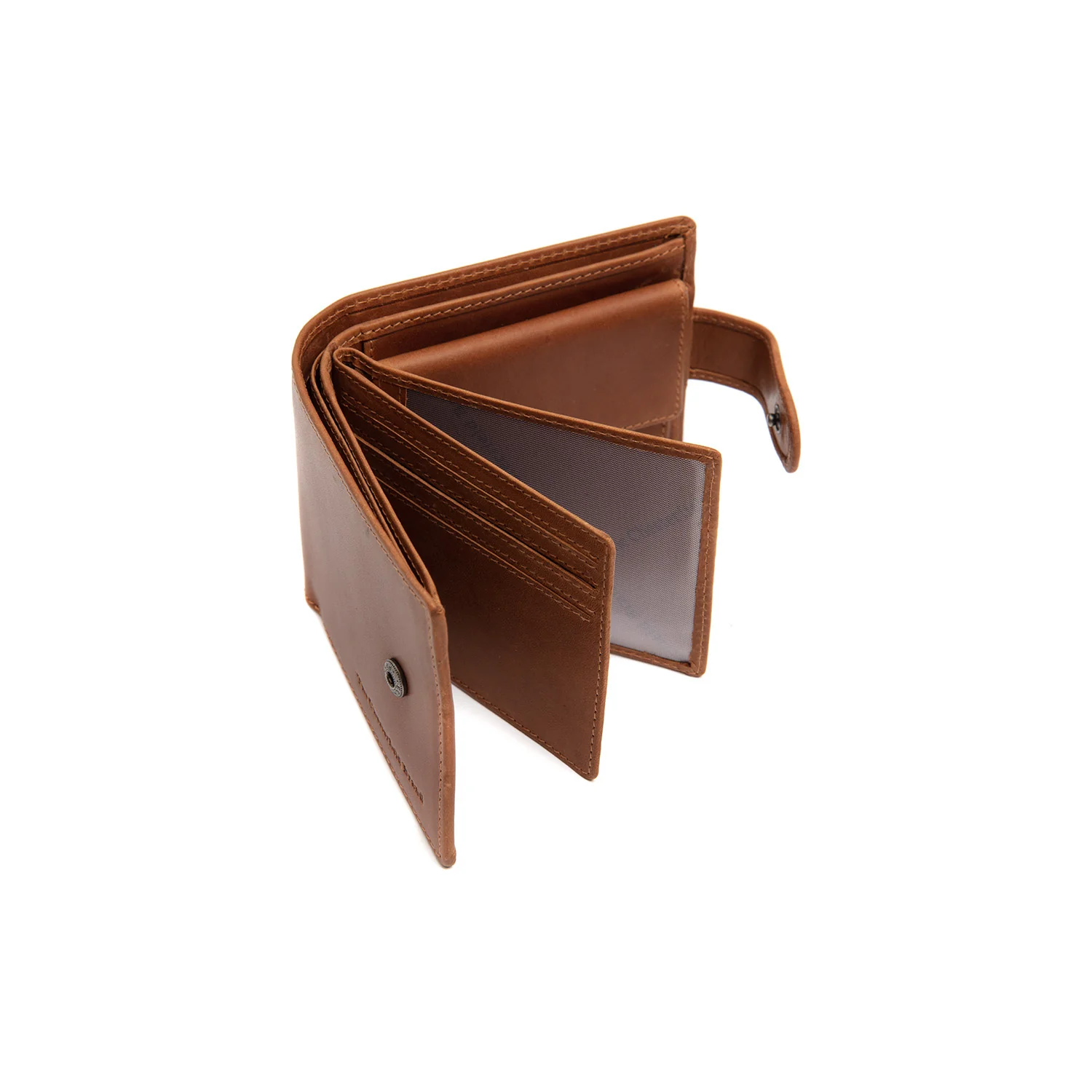 Leather Wallet Cognac Yamba - Image 5