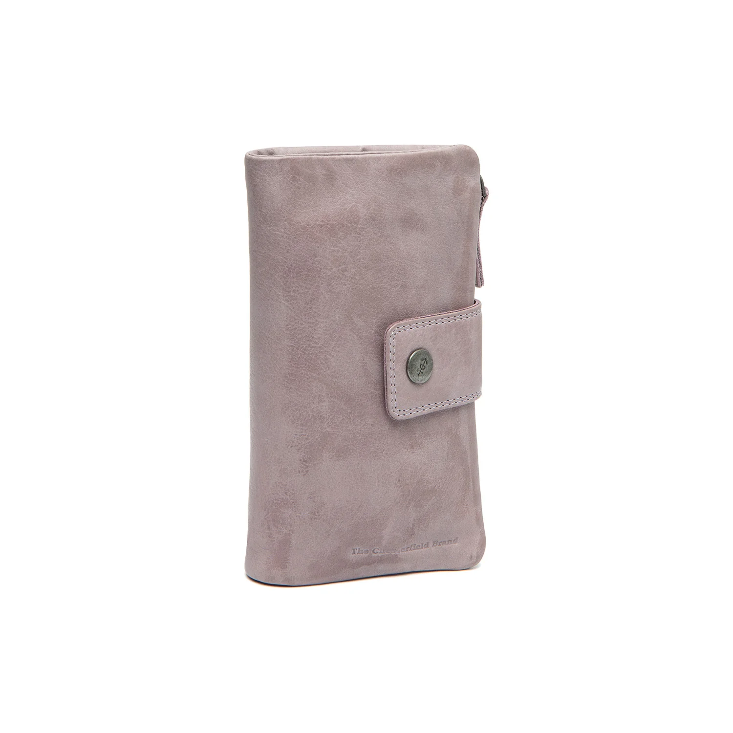 Leather Wallet Lavender Lilac Fresno