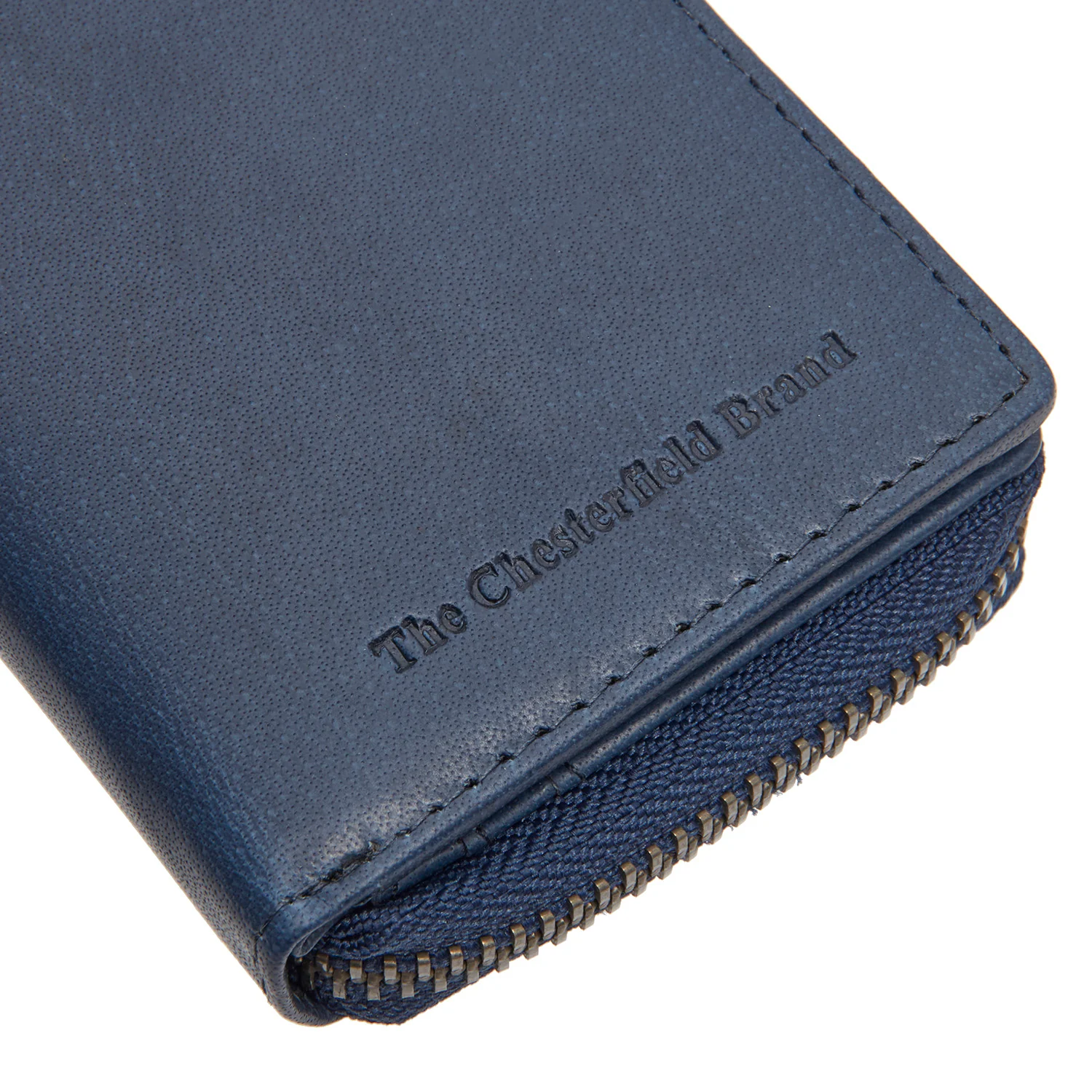 Leather Wallet Navy Sionel - Image 3