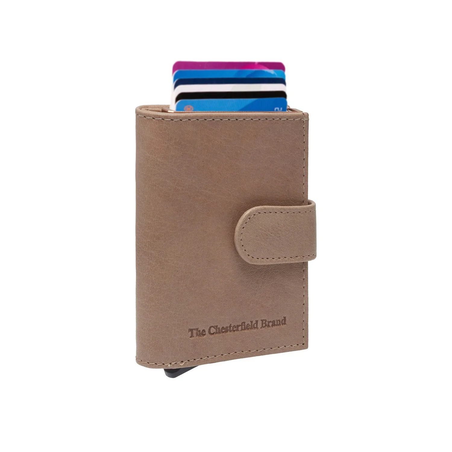 Leather Card Holder Off White Hannover