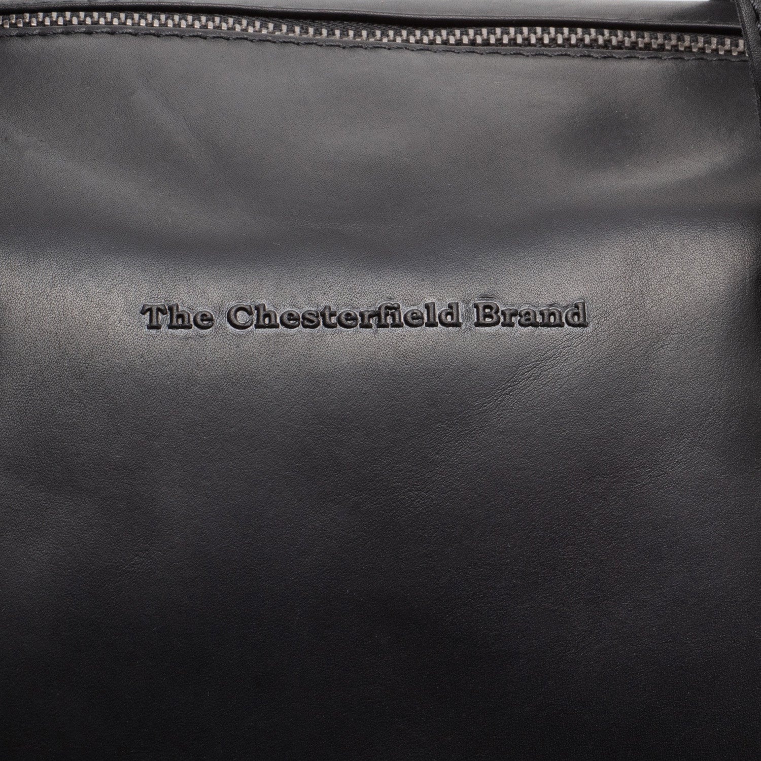 Leather Travel Bag Black Conor - Image 6