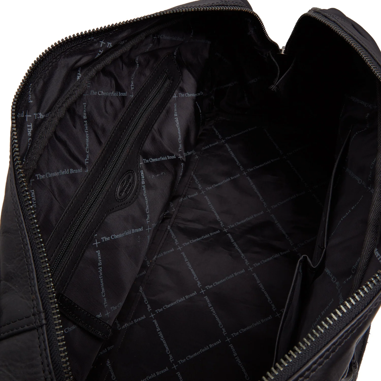 Leather Travel Bag Black Melbourne - Image 6