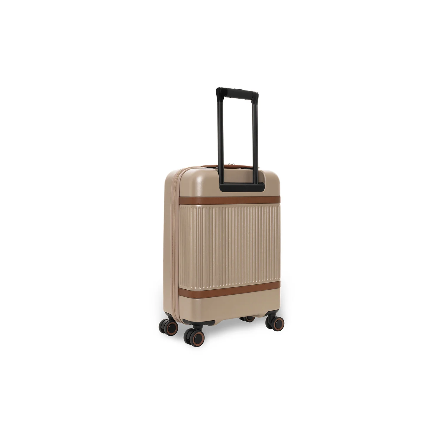 Hand Luggage Suitcase Front Pocket Champagne Zuna - Image 10