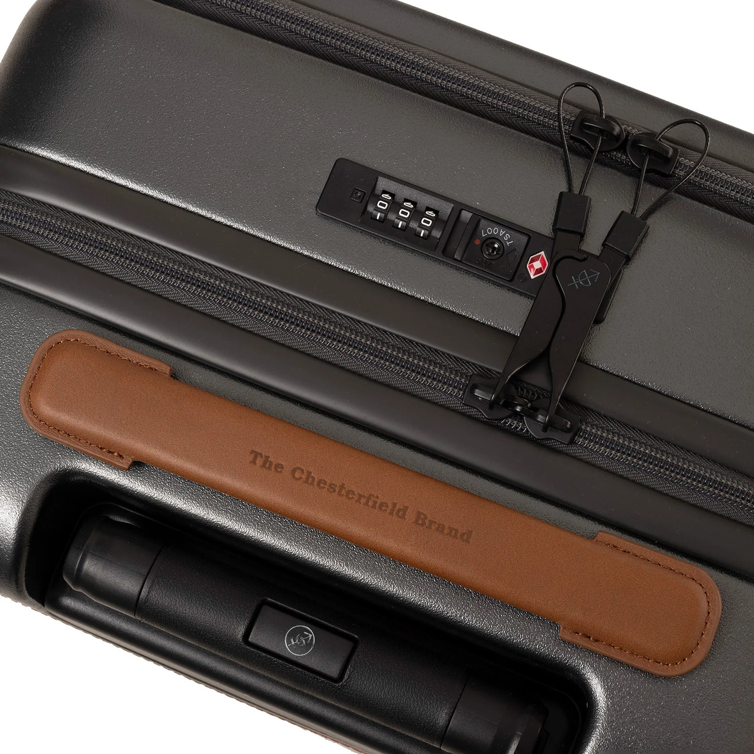 Hand Luggage Suitcase Front Pocket Urban Graphite Zuna - Image 10